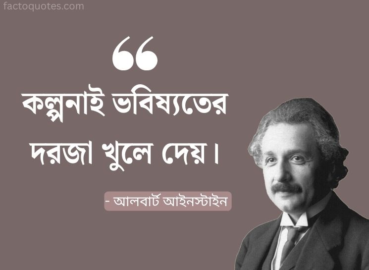Einstein Quotes in Bengali about Imagination