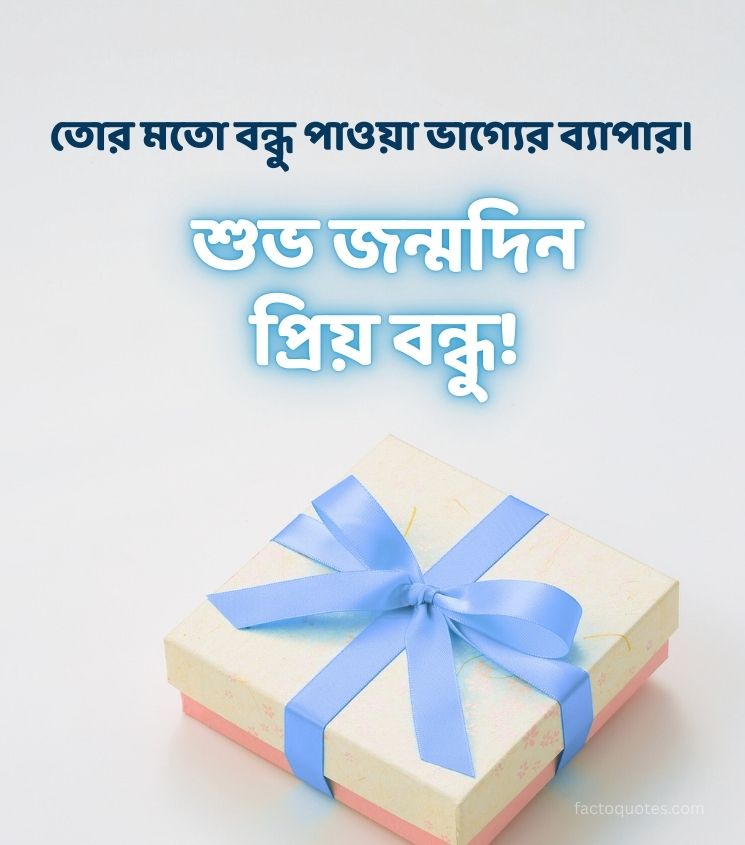 Subho Jonmodin Images in Bengali for Friend
