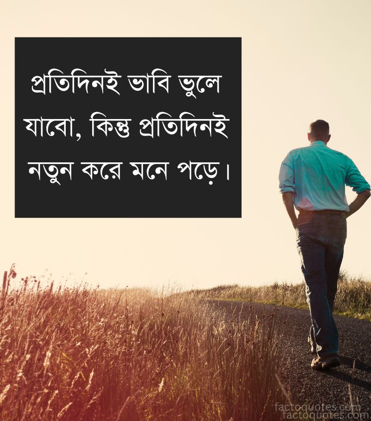 Emotional Sad Quotes in Bengali for Love