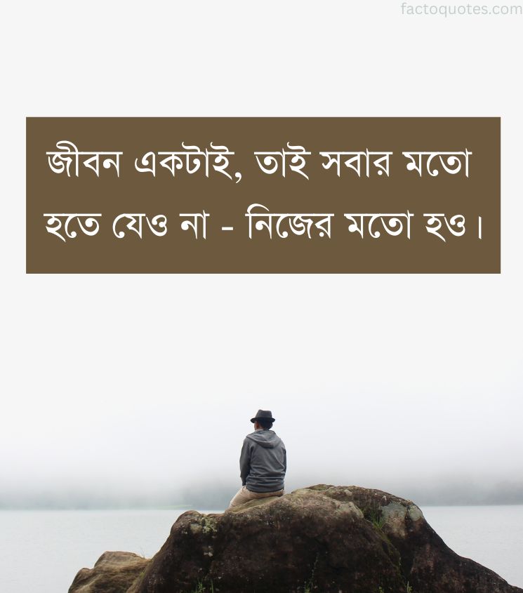 2 Line Emotional Sad Quotes in Bengali