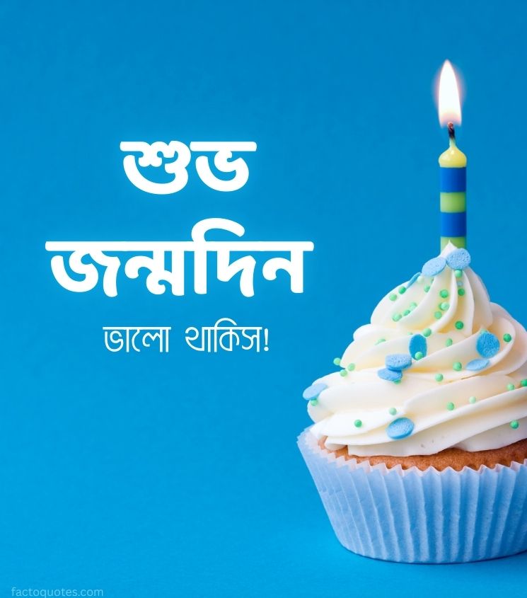 Shuvo Jonmodin Cake Bengali Images