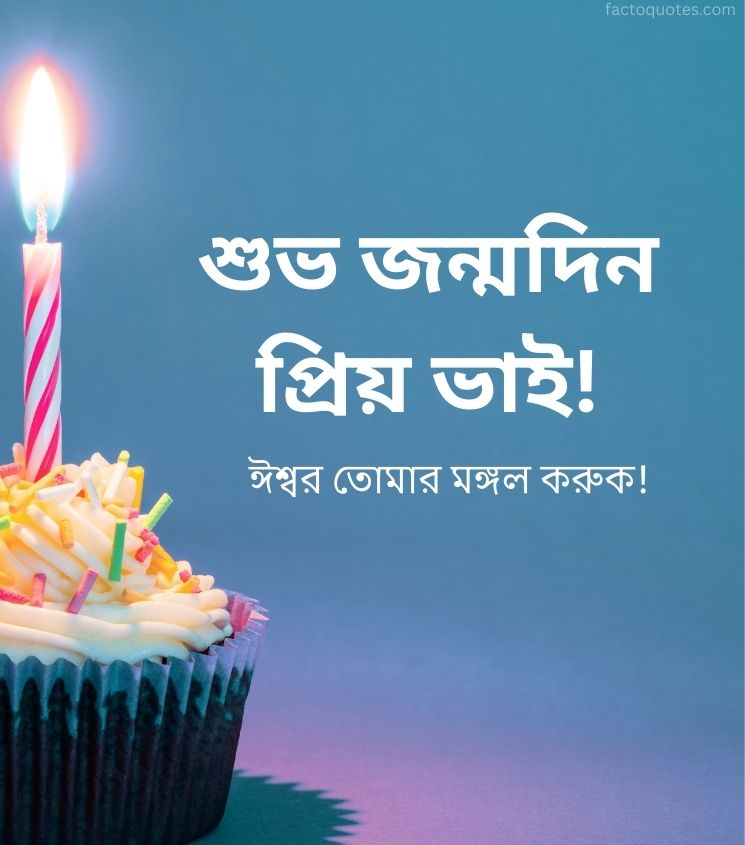 Bengali Birthday Wishes For Little Brother