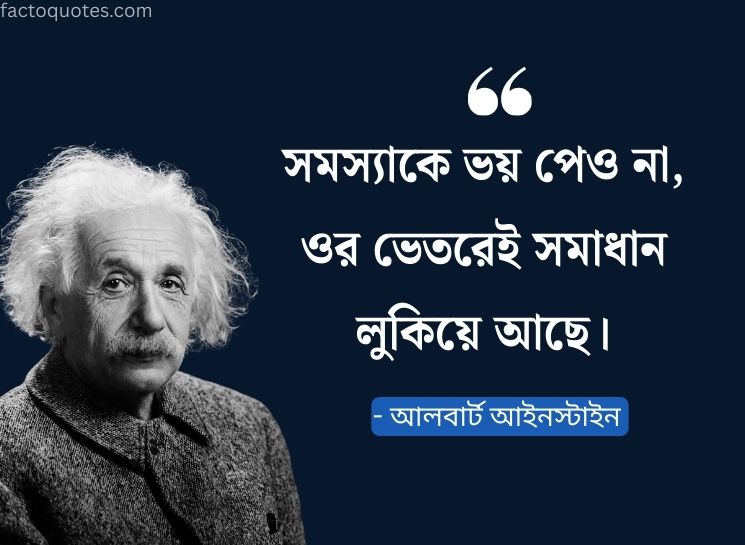 Alebt Einstein Quotes in Bengali
