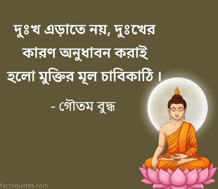 Bengali Inspiring Quotes By Gautam Buddha