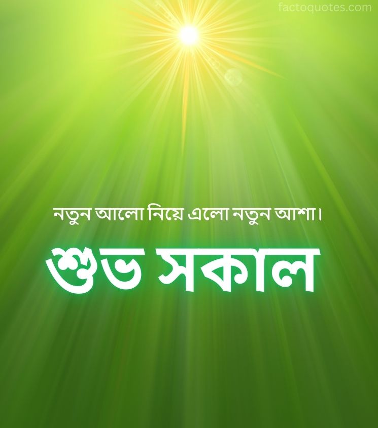 Bengali Subho Sokal Status
