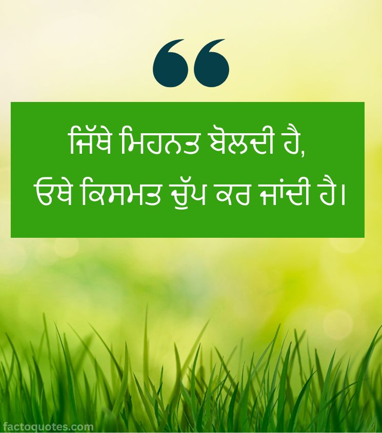 2 Line Inspiring Life Status in Punjabi