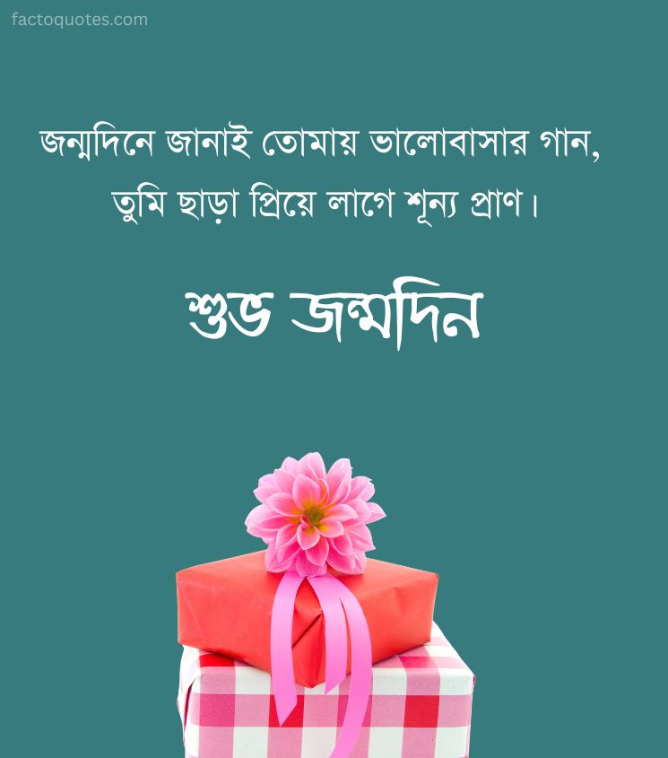 2 Line Bangla Jonmodin Shayari