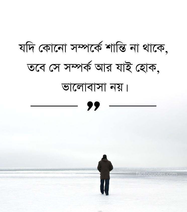 Sad Relationship Status in Bengali