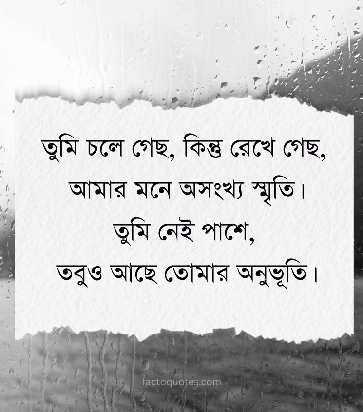 Bengali Shayari for Sad Love