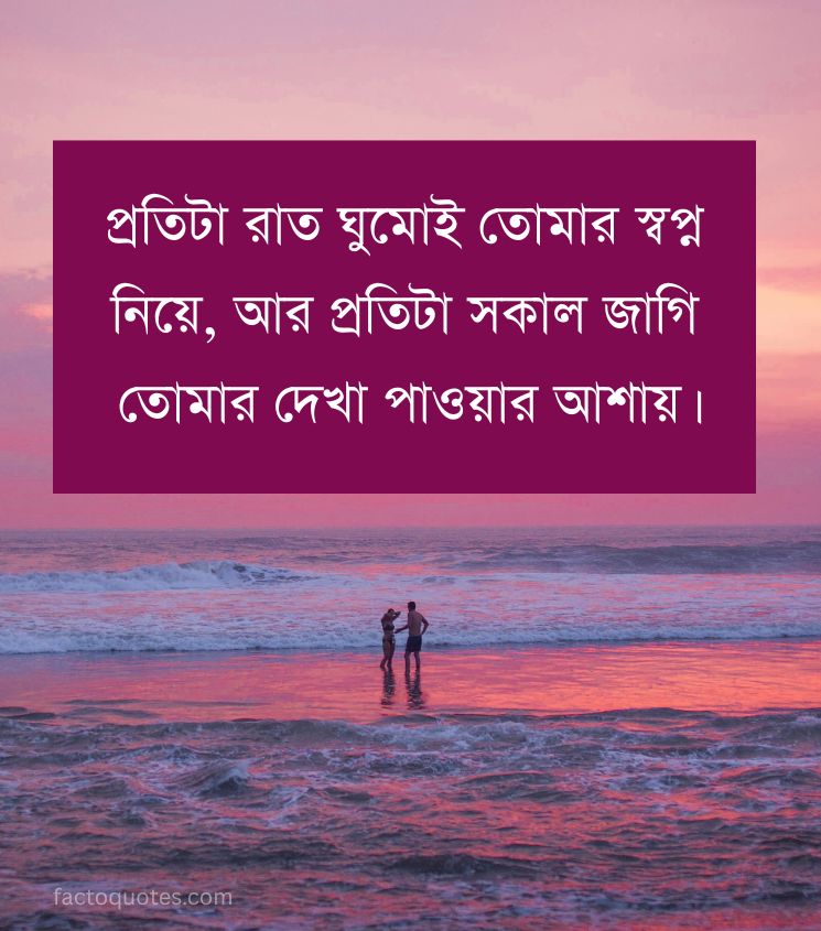 Bengali Quotes on Long Distance Love