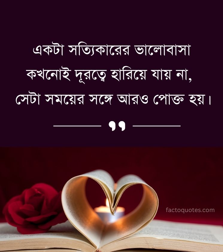 Long Distance Love Quotes in Bangla