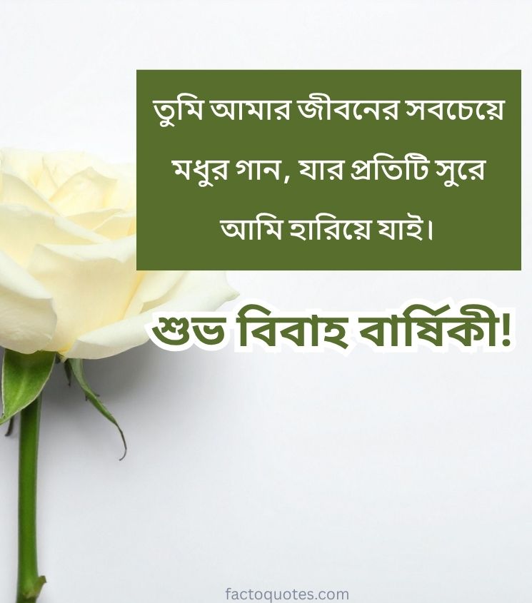 Love Bengali Anniversary Wishes Bangla
