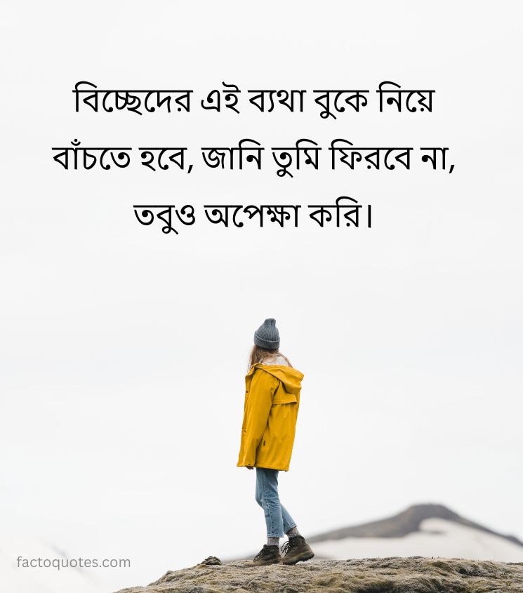 Breakup Quotes in Bengali for Girl