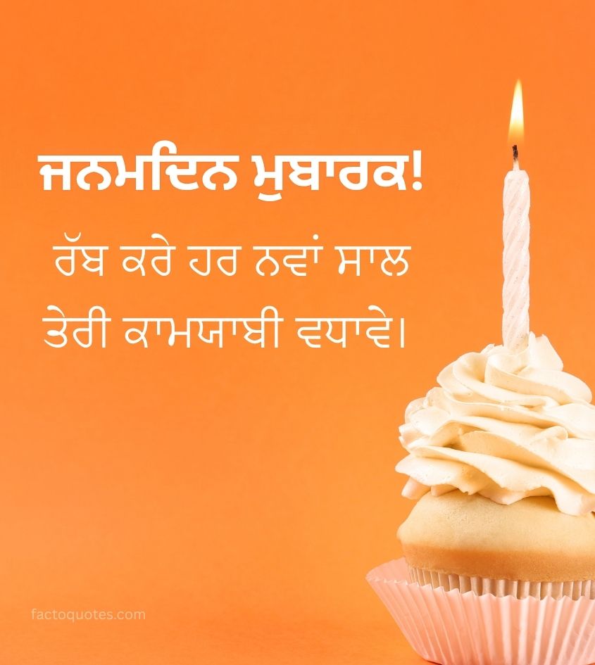 Punjabi Birthday Wishes