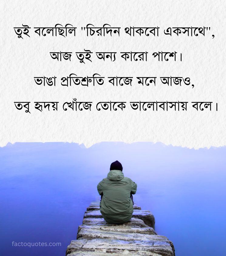 Sad Shayari Bengali for Boys