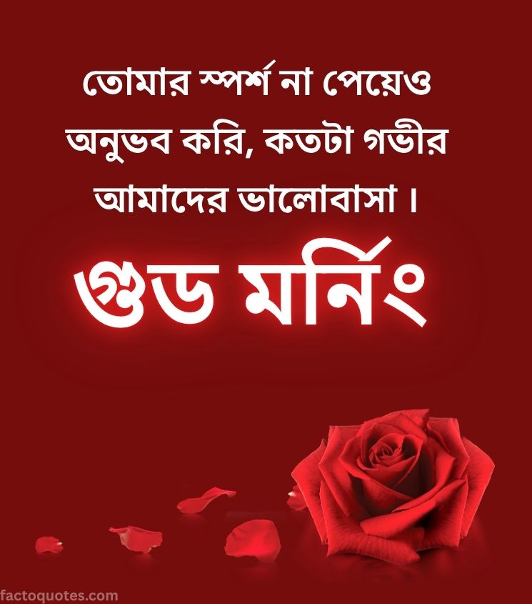 Love Good Morning Pics in Bengali for Girlfriend