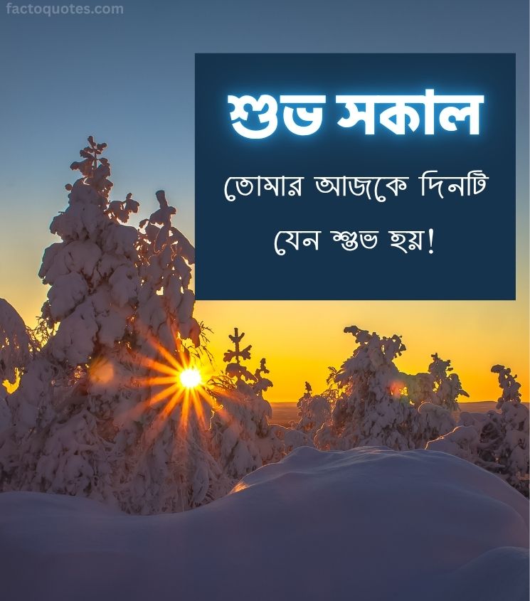 Bangla Good Morning Status for Winter Season