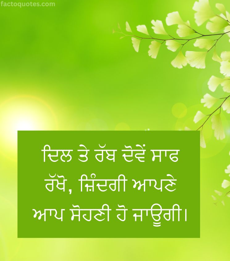 Punjabi Life Quotes for Status
