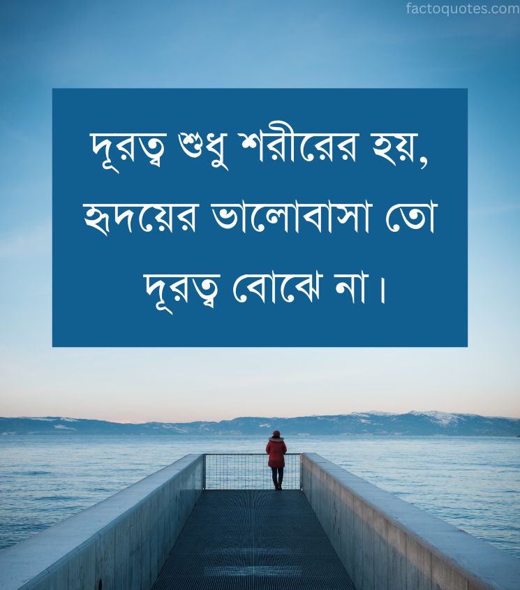 Bengali Long Distance Relationship Quotes