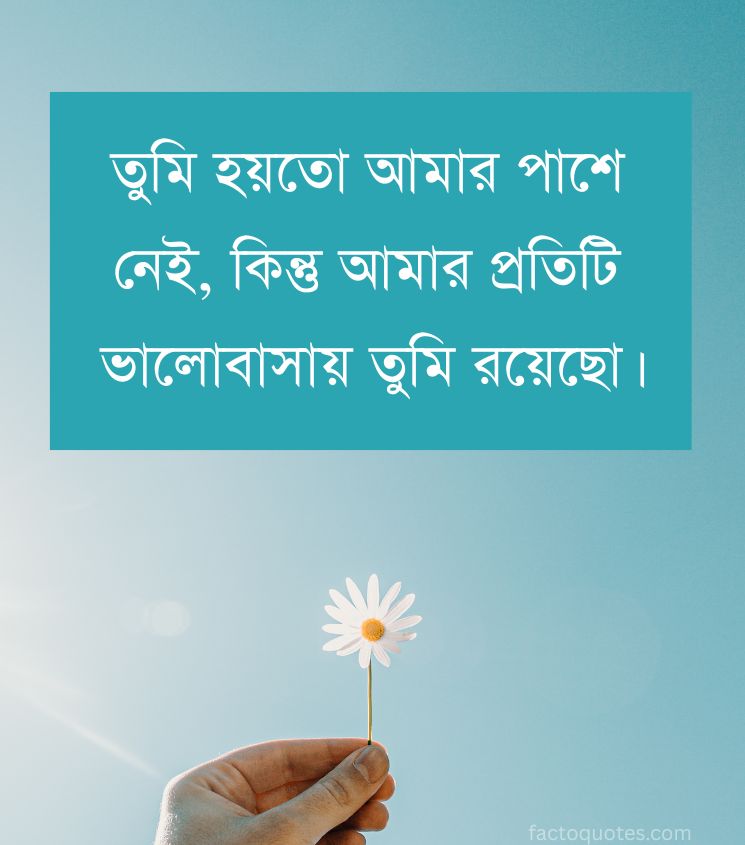 Miss you Long Distance love Quotes in Bengal