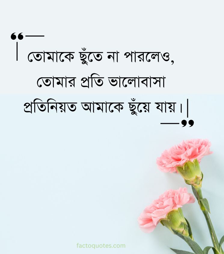 Bengali Long Distance Relationship Quotes for Status