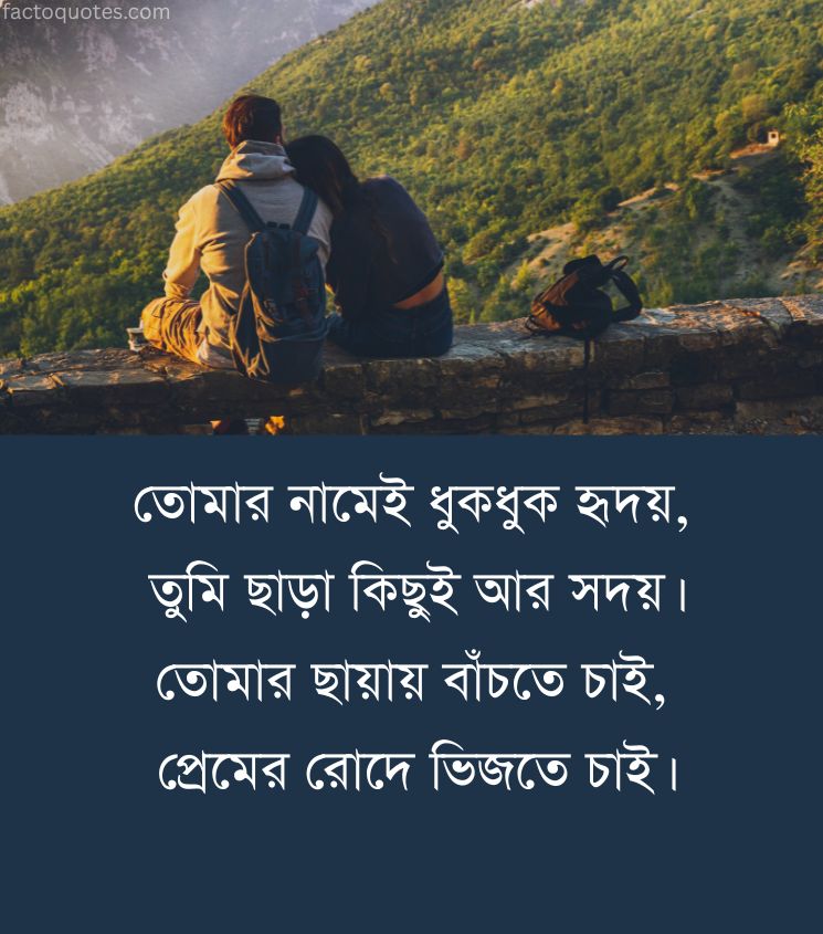 Bengali Love Shayari for Girlfriend