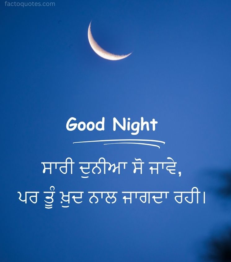 Punjabi Good Night Wishes