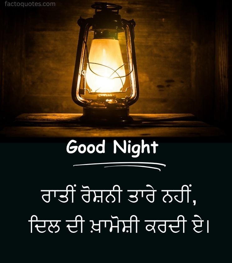 Punjabi Good Night Wishes