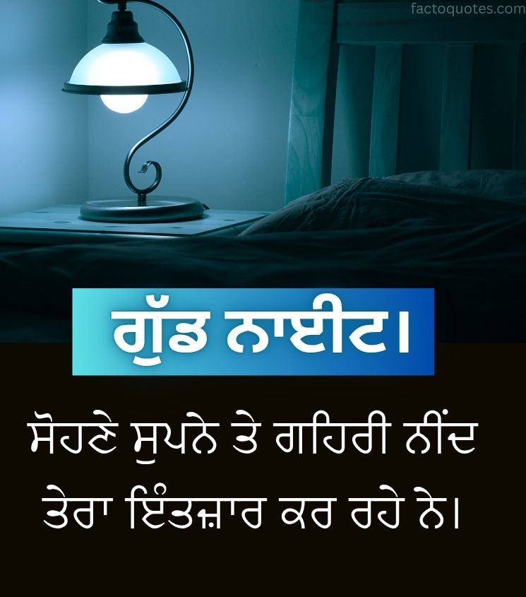 Good Night Punjabi Images for Status