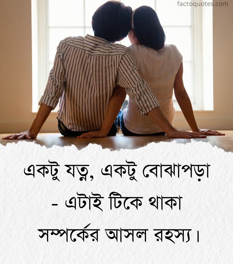 Meaningful Relationship Bengali Quotes