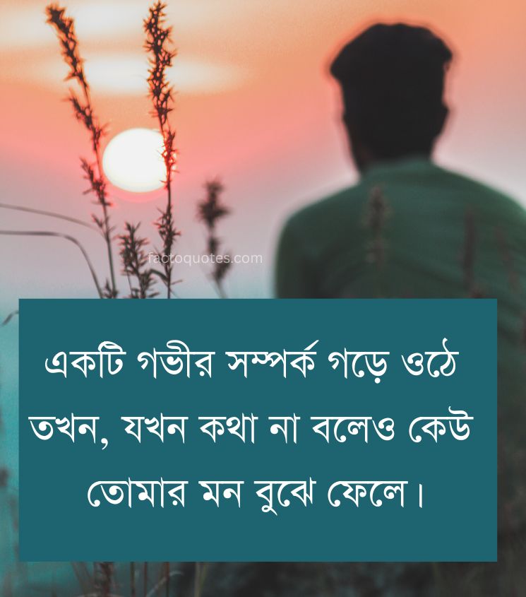 Sad Relationship Quotes in Bengali for Boys