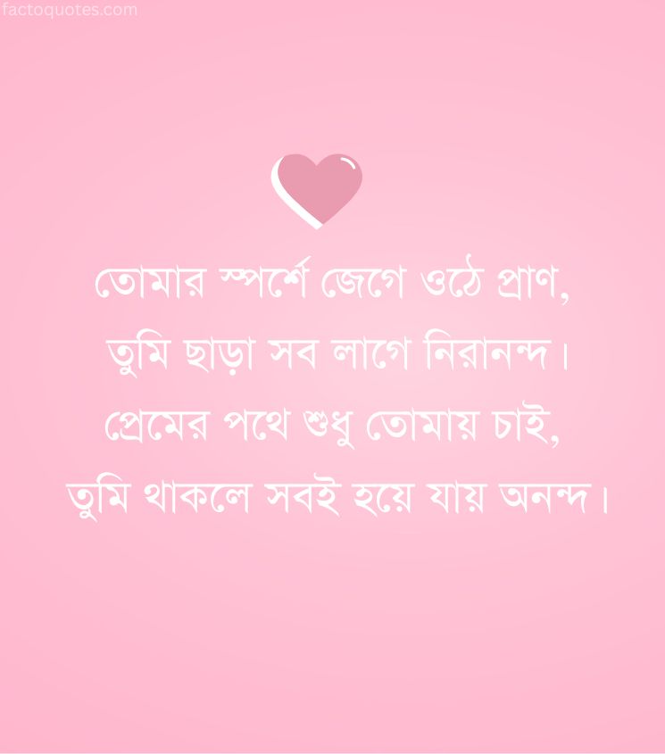 Bengali Romantic Shayari Status