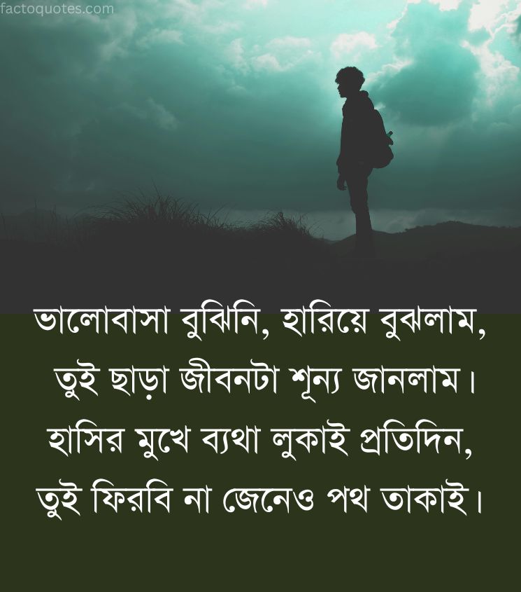 Bengali Emotional Shayari