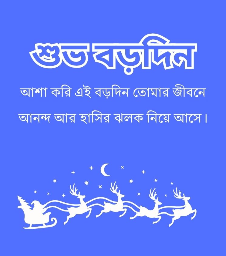 Bengali Merry Christmas Quotes