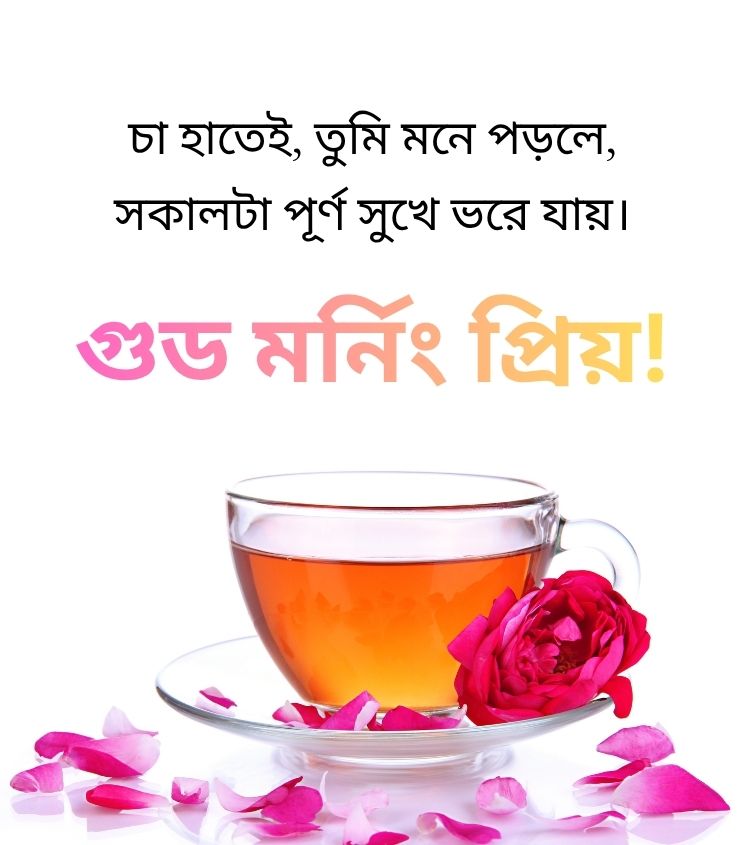 Love Good Morning in Bengali for Girlfriend