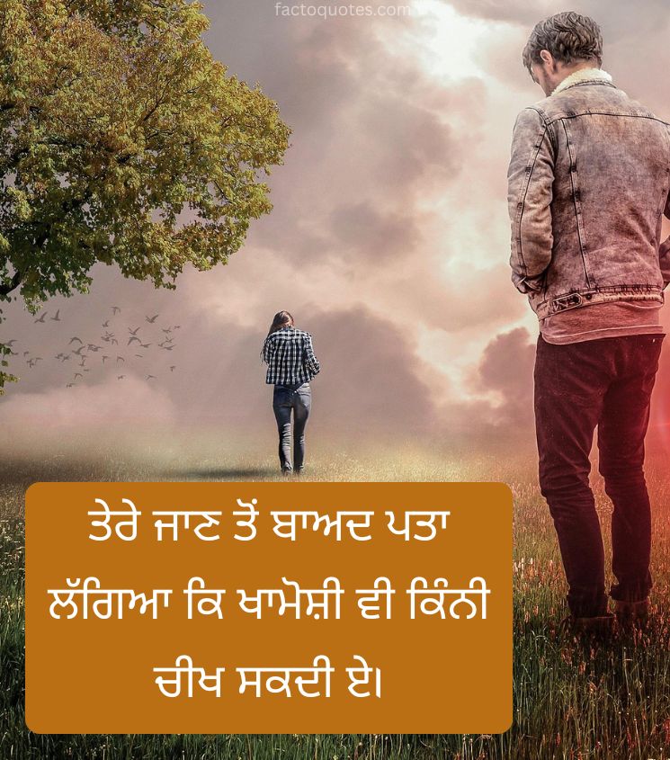 Punjabi Sad Love Quotes for Status