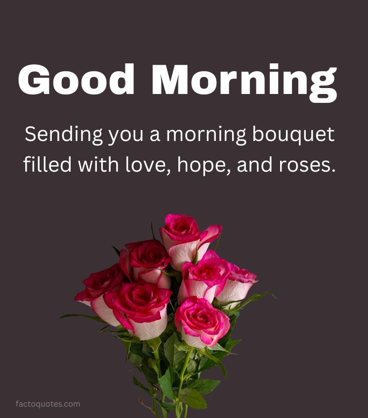 Good Morning Rose Images for Wife