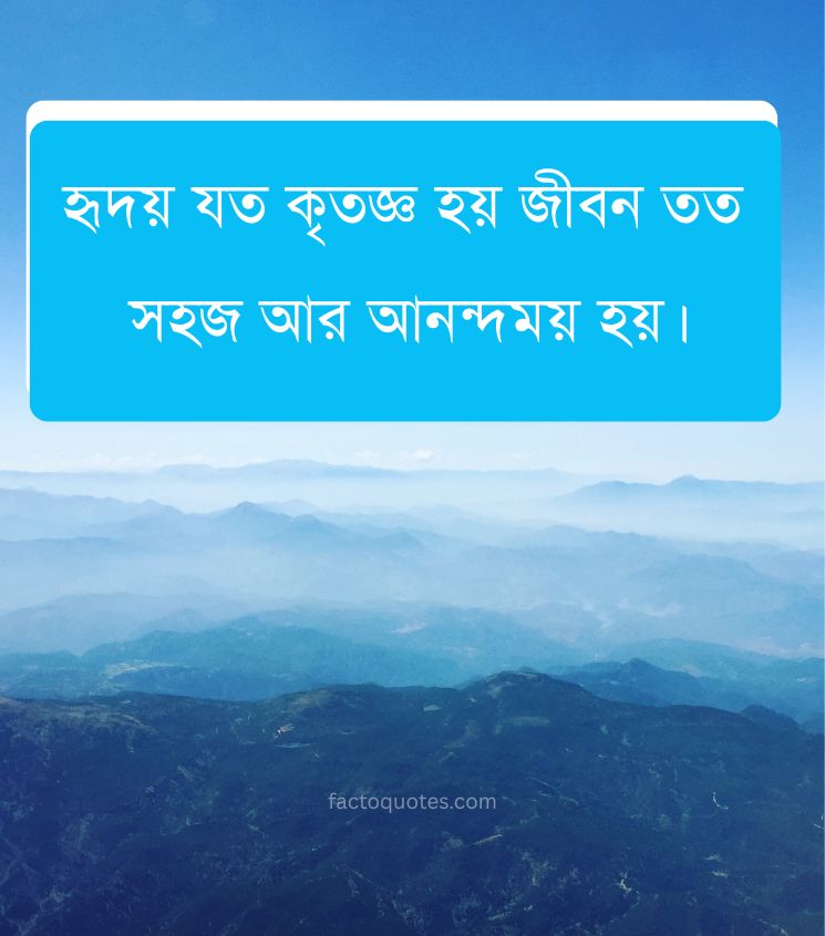 2 Line Happy Quotes in Bengali for Status