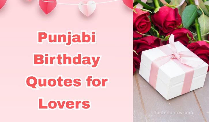 Punjabi Birthday Love Quotes