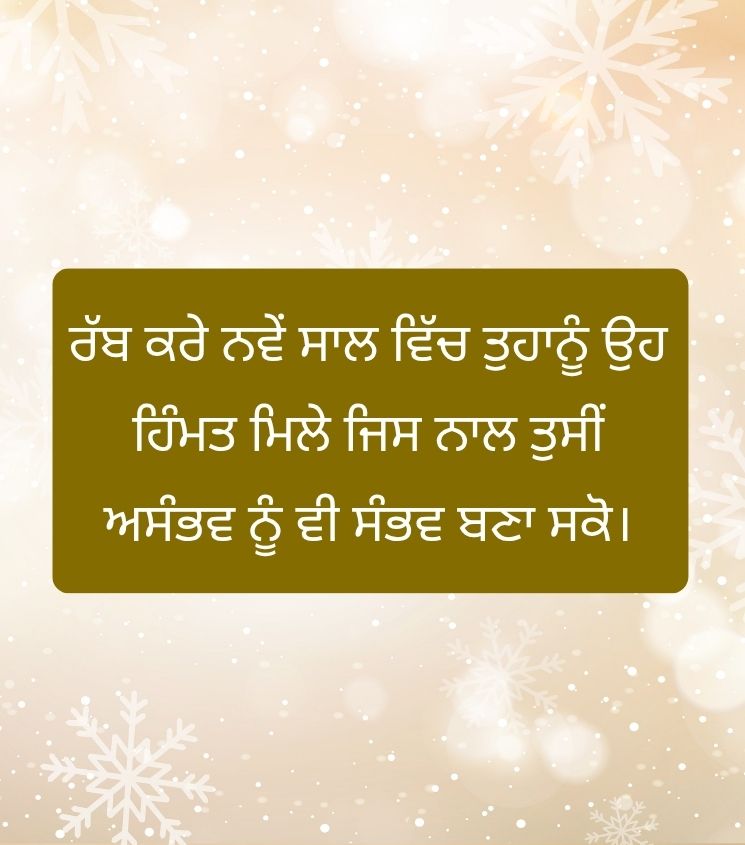 Punjabi New Year Status