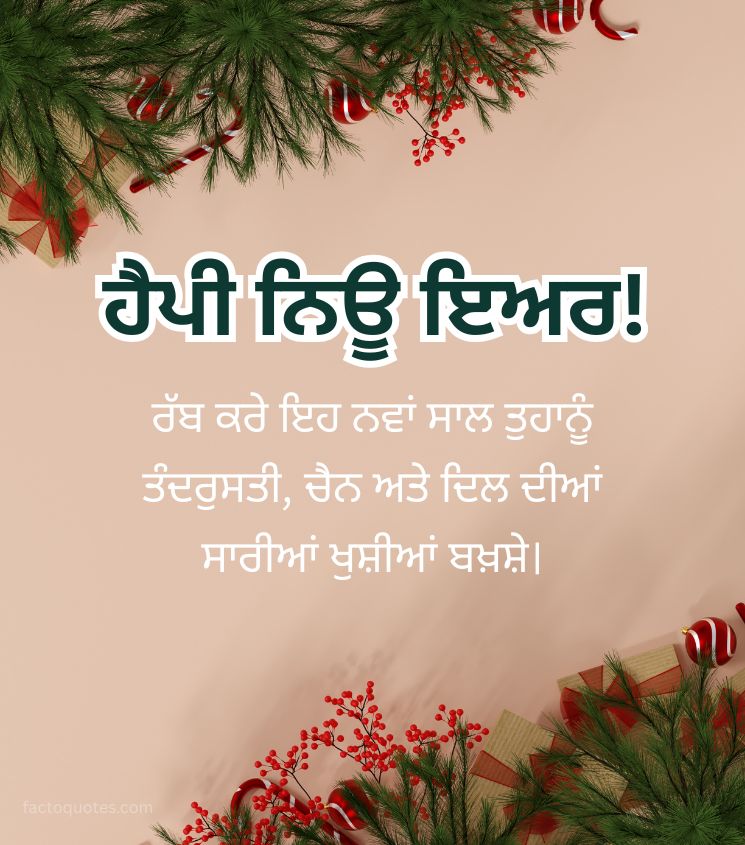 2026 Happy New Year Greetings in Desi Punjabi Style