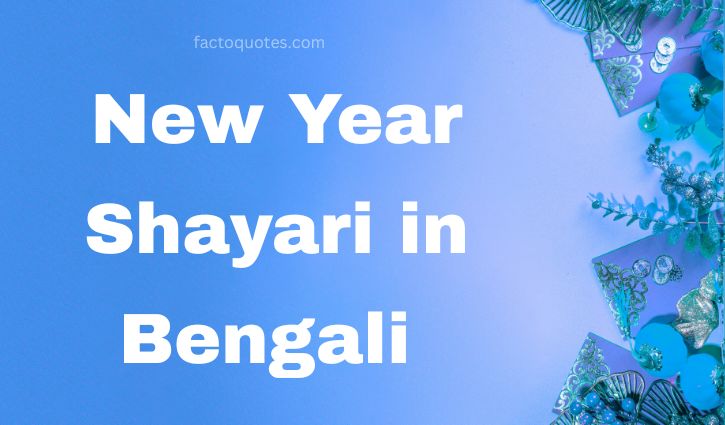 Happy New Year Shayari in Bengali