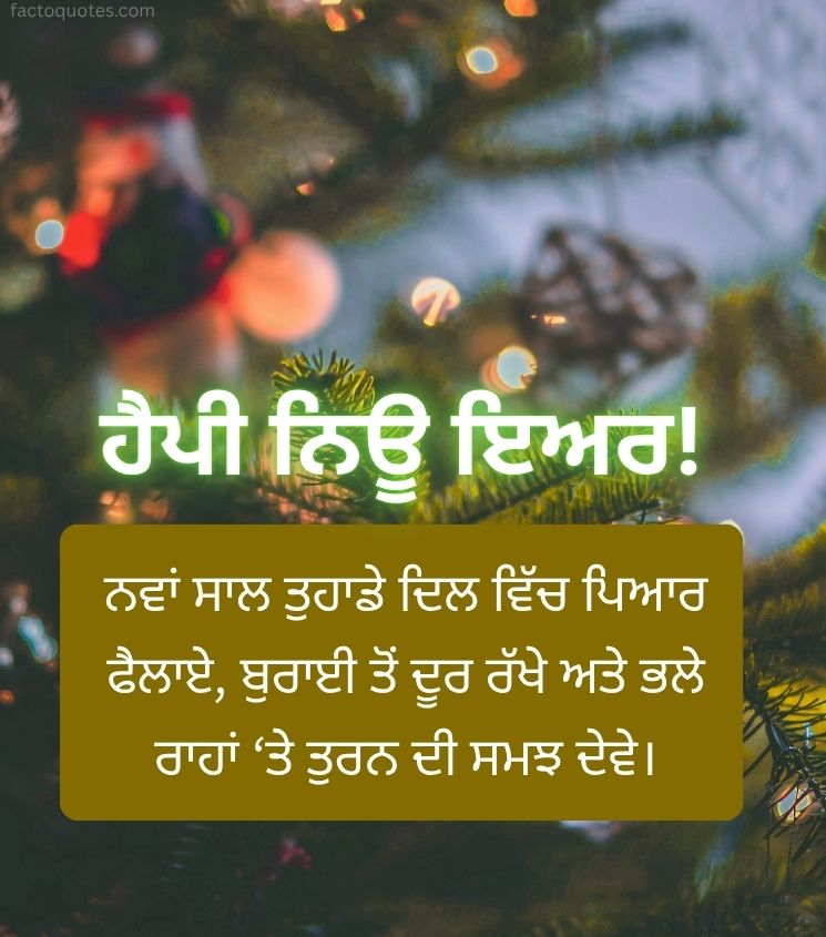 Happy New Year Punjabi Wishes 2026 for Relatives