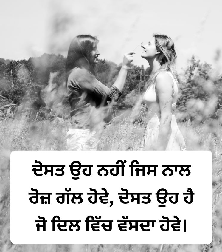 Punjabi Status for Friendship Day