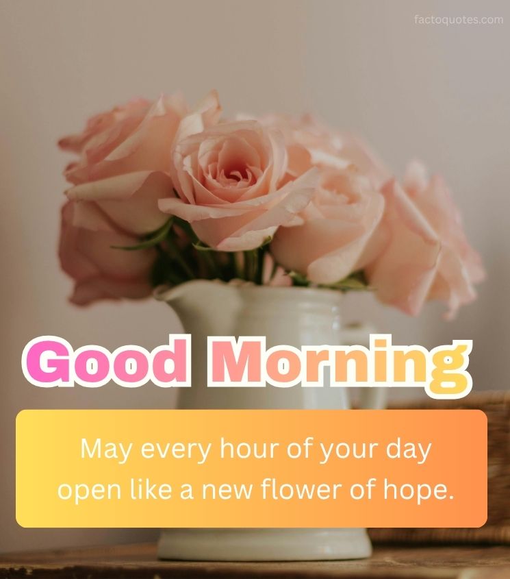 Good Morning Rose Flower Pics