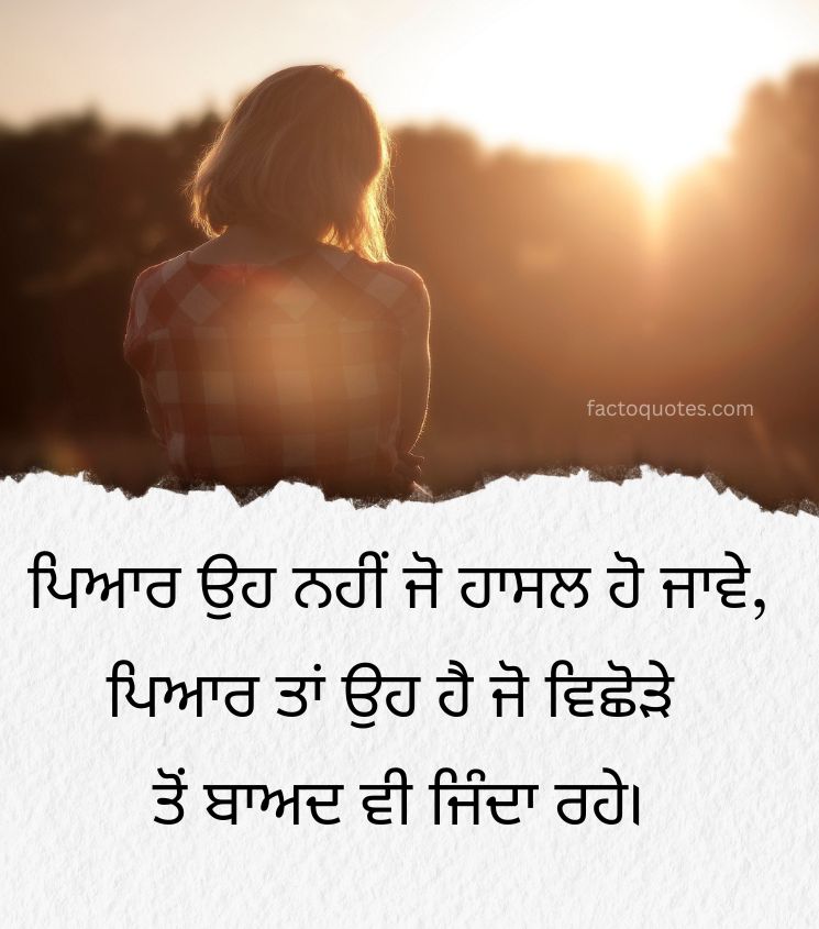 Sad Quotes in Punjabi for Girls