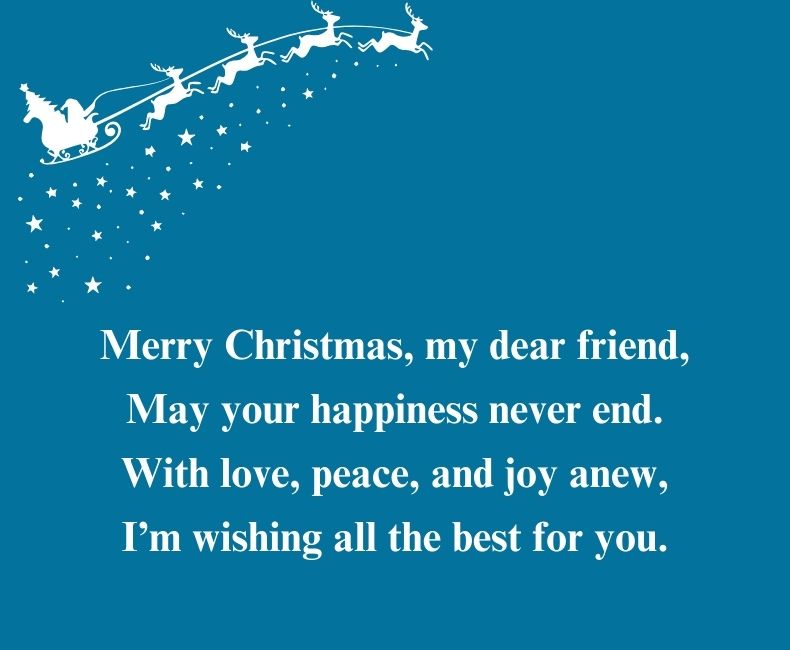 English Merry Christmas Shayari for Status