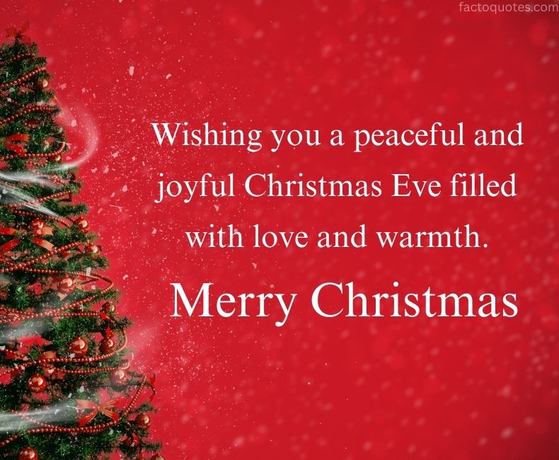 Merry Christmas Eve Greetings