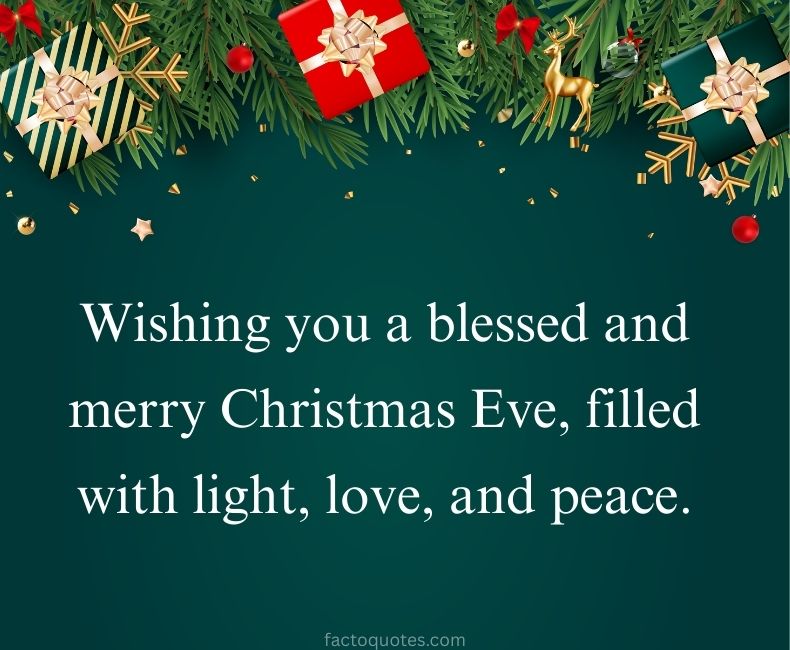 Merry Christmas Eve Wishes