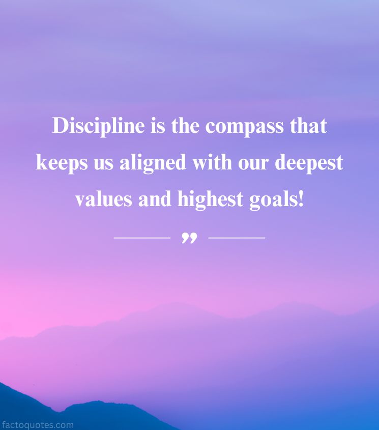 Inspiring Quotes on Discipline
